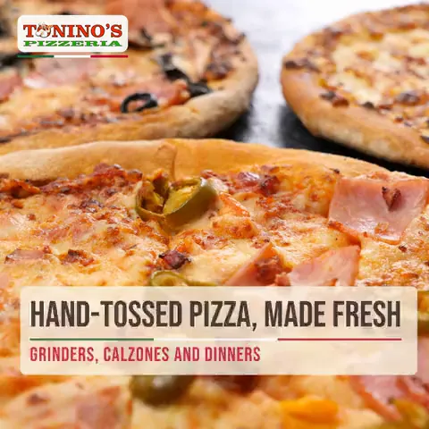 Tonino's Pizzeria social media video post